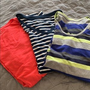 Bundle of maternity shirts